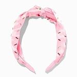 Claire's Pink Sprinkle Sparkle Knot