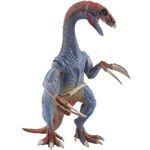 Blue Aura Dinosaur Toys Big Size 20 X 18.5CM for Boys Dinosaur Toys for Kids, King of Monster Toys PVC Dinosaur Action Figures Vinyl Plastic (Blue Red Long Nail Dino)