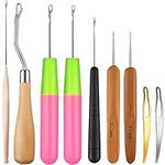 9 Pieces Crochet Hook for Hair Inte