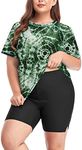 Inno 2 Piece Plus Size Rash Guard f