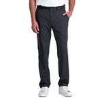 Kenneth Cole REACTION Men's Urban Heather Slim Fit Flat Front Dress Pant, Medium Grey, 34x32