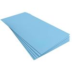 EkoBoard 30mm XPS Boards Floor Underlay Thermal Insulation Underfloor Heating (1200 x 600 x 30mm (5 Pack), Blue)