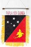 Papua New Guinea - Window Hanging Flag