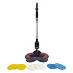 Ewbank FP90 Cordless Rechargeable Floor Polisher & Spin Mop Hard Floor Cleaner, Buffer and Scrubber Machine, Ideal for Hard Floors, Laminate, Wood, Vinyl, Marble and Granite