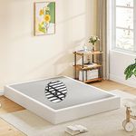 EZBeds Box-Spring Full, 9 Inch Metal Full Size Box Spring, Mattress Foundation Full Size Box Spring with Fabric Cover, Easy Assembly, Noise Free, Non Slip