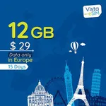 Vista eSIM Europe Prepaid eSIM Card