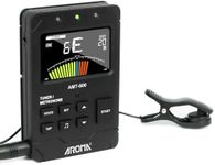 Aroma 3 In 1 Digital Metronome Tuner Rechargeable Suit for All Instruments -with Guitar, Bass, Violin, Ukulele and Chromatic Tuning Modes