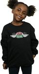 Friends Girls Central Perk Sketch Sweatshirt Black 9-11 Years