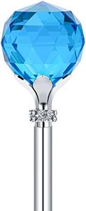 CiBiZi Crystal Scepter Halloween Costume Wands Festival Wands for Adults Graduation Gift Wedding Party Blue