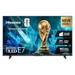 Hisense 85E7SF - 85" 4K Smart Mini-LED Fire TV (2026 Model), QLED Color, 144Hz Game Mode PRO, Dolby Vision, Dolby Atmos, AI Smooth Motion with MEMC, Alexa Built in with Voice Remote (2026 Model)