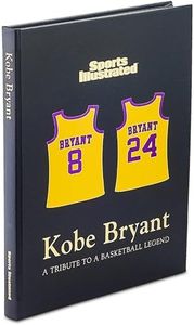 Graphic Image Kobe Bryant: A Tribute to A Basketball Legend - Photographes and Written Coverage, Handbound in Black Bonded Leather Hardcover - Made in The USA (8.5 x 11-232 Pages)