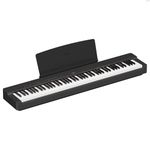 Yamaha P-225 Digital Piano with 88 Graded Hammer Compact Keys and 24 Instrumental Voices, Lightweight and Portable, Black