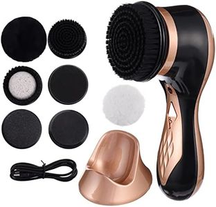 SOLUSTRE Shoe Polisher Cleaner Brush Electric Shoe Shine Kit Mini Portable Handheld Shoes Cleaning Tool for Shoe Leather Bag Sofa