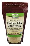 Now Foods Golden Flax Seed Organic, Meal 12 oz