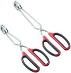 HINMAY Stainless Steel Scissor Tong