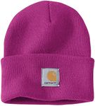 Carhartt Unisex Strickmütze Watch Hat Beanie A18, Magenta Agate, A18