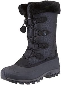 Kamik Women's Momentum Snow Boot, Black Ii, 6 UK (Wide)