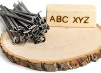 1/2" Alphabet Mini Steel Branding I