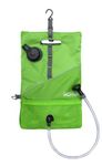 Kurgo Dog Go Shower, Camping Shower for Pets, Outdoor Dog Shower for Hiking, Camping, Beach, Holds 6 Litre - Grass Green