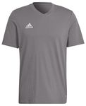 adidas HC0449 ENT22 TEE T-Shirt Men's Team Grey Four Size LT3