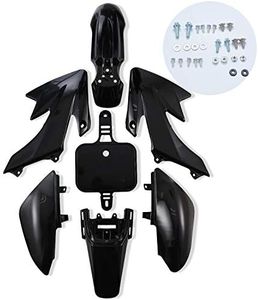 CLEO Plastic Fender Fairing Body Work Kit Set，Plastic Body Fender Kit 7 piece for CRF50 Chinese Mini Dirt Bikes