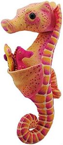 Wild Republic Seahorse Plush, Stuffed Animal, Plush Toy, Gifts for Kids, with Babies, 12 Inches