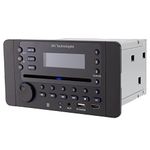 iRV Technology iRV63 AM/FM/DVD/CD/MP3/MP4/HDMI in&Out w/ARC/APP/Surround Sound/Bluetooth 5.0/CEC/NFC/Clock/Wall Mount RV Stereo, 3 Zones/7 Speaker Output, Independent Zone 3,USB Using 5V Charging