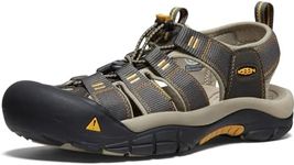 Keen Men's Newport H2 Sandal, Raven Aluminum, 9 UK