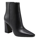 Marc Fisher Women's Yanara Ankle Boot, Black Leather, 6.5 UK