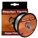Reaction Tackle Copper Trolling Wire - Copper Fishing Line - Corrosion Resistant Tin Coated Copper Super Smooth and Thin Diameter to Reach Deeper Depths 32LB / 600 Foot