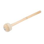 Drum Mallet Durable Anti Slip Bass Drum Stick with Soft Wool Felt Head Percussion Marching Band Accessory