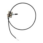 GardenPal Throttle Cable for Most lawnmowers, Inner Wire: 1.6x50 3/4" Outwer Wire: PVC1220mm(48") for Most lawnmowers