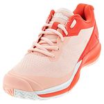 Wilson Women's Tennis Shoes, RUSH PRO 3.5 W, Red/Beige/White, Size: 5.5, For All Surfaces, All Player Types, WRS327320E055