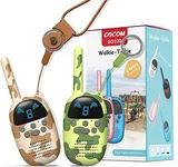 GOCOM Walkie Talkies for Kids, Kids Toys Handheld Child Gift Walky Talky, Two-Way Radio Boys & Girls Toys Age 3-12, for Indoor Outdoor Hiking Adventure Games