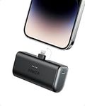 Anker Portable Charger with Built-in Lightning Connector, 5,000mAh MFi Certified 12W Portable Charger, Compatible with iPhone 14/14 Pro / 14 Plus / 14 Pro Max, iPhone 13 and 12 Series