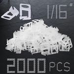 Tile Leveling System Clips 1/16" Ti