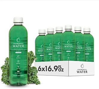 Chlorophyll Water Plant Based Vitamin Water w/Chlorophyll Liquid | Antioxidants, Detox Water, Immune Support, Energy Boost | Liquid Chlorophyll, Mineral Water, Vitamins A,B,C,D | Zero Calories 6pk