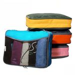 OW-Travel Easy to Organise Packing Cubes for Suitcases. Clothes Storage with Travel Cubes a Travel Organiser for Bag Backpack Luggage. Accessories Holiday Essentials. Gifts for Women and Men