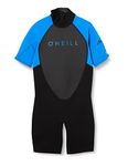 O'Neill Wetsuits Boys' Reactor Ii Back Zip Spring Wetsuit, Ocean, 12 UK