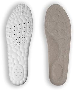GREEMITO 4D Foam insole for shoes men and Women,Replacement Shoe Inserts for Sports Shoes, Walking, Running, Sports, Formal & Safety Shoes insoles (1 pair) (MALE (Large) 40-45)