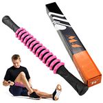 Muscle Roller Stick Muscle Yoga Massage Roller Bar Body Massage Sticks Tools Trigger Point Massager Fitness Beauty Tool for Athletes Relief Muscle Soreness Cramping and Physical Therapy