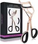 SHANY Luxe Lashes Eyelash Curler - Professional Makeup Tool With Two Silicone Replacement Pads, Gentle Curl, Crease-Free, No Pinching Or Pulling, Lightweight Design For Easy Travel - ROSE GOLD