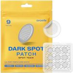 AVARELLE Dark Spot Patches (9 CT) | Dark Spot Acne Patches for Face & Body with Vitamin C | Pimple Patches for Post-blemish Skin Care with Niacinamide, Tranexamic Acid, & Kojic Acid