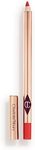 Charlotte Tilbury Lip Cheat Lip Liner Pencil - Creamy Fuller-Looking Lip Pencil with Jojoba Oil & Hyaluronic Acid - Waterproof, Smudge-Proof & Transfer-Proof - 6H Wear - Kiss 'n' Tell