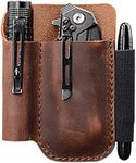 EDC Leather Pocket Pouch, Knife Org