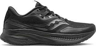 Saucony Women's Guide 15 Sneaker Triple Black 10.5 US