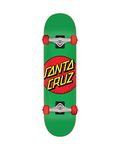 Santa Cruz Classic Dot 7.8" compleet skateboard green red