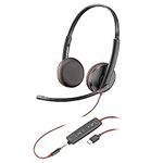 Poly Blackwire 3225 Wired Headset (