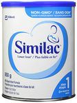 Similac Lower Iron Non-GMO Baby Formula, Powder, 850 g, 0+ Months