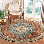 Lahome Boho Tribal Round Rug 6ft - 